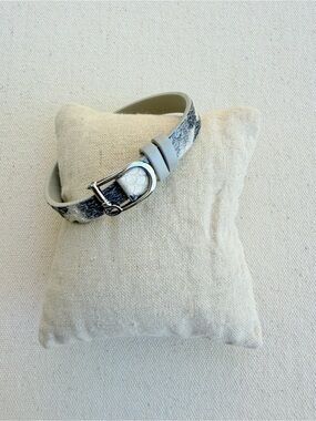 *Single Leather Reversible Band Bracelet* KEEP COLLECTIVE Retired *NIP* Grey